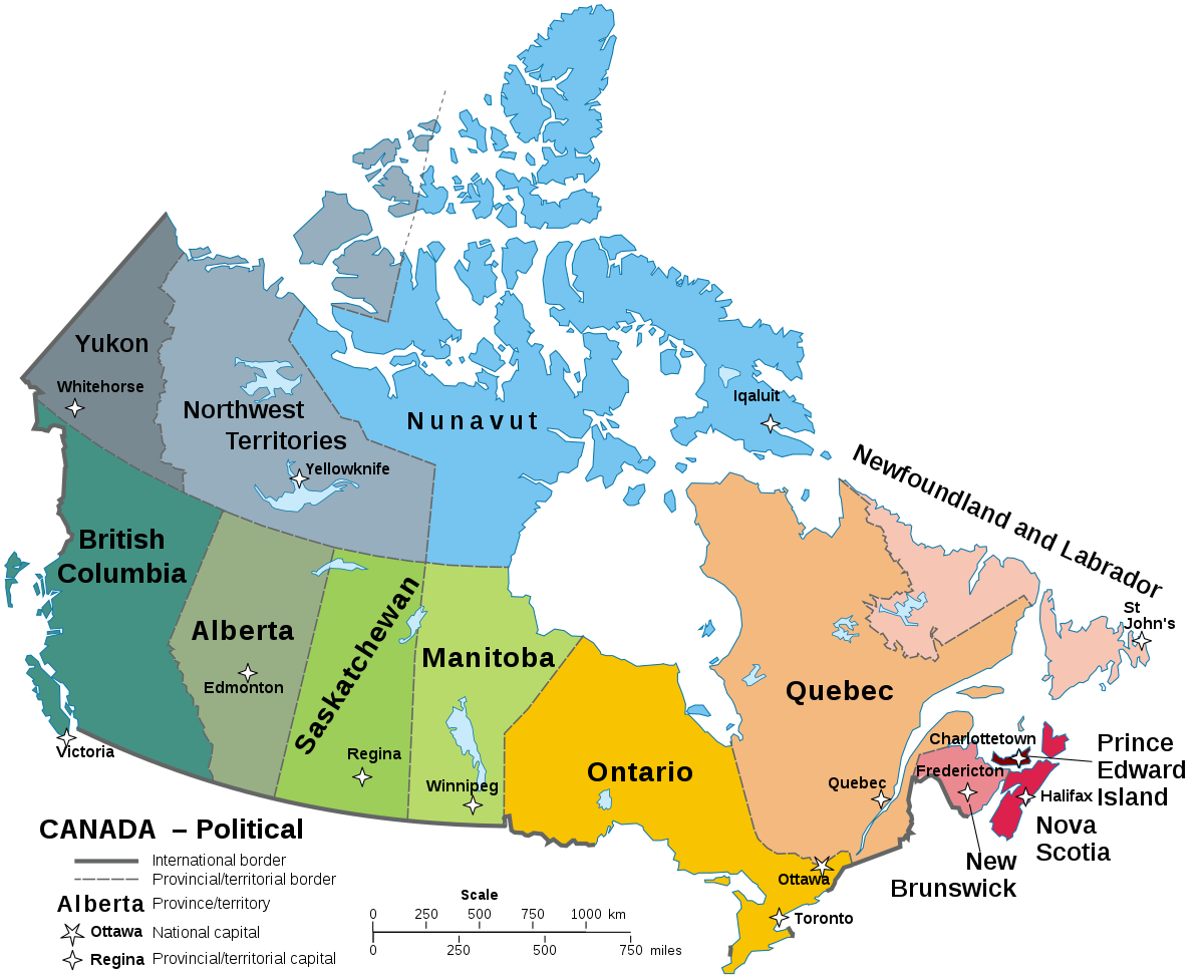 provinces of canada
