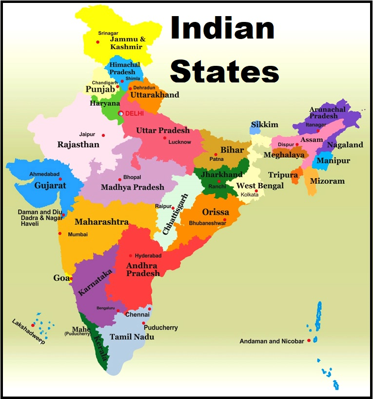 provinces de l'Inde