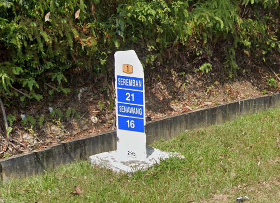 kilometer post - Malaysia