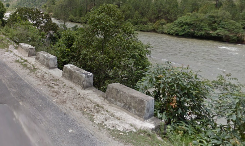 blocs de béton au Bhutan