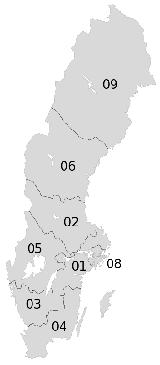 phone area codes in Sweden