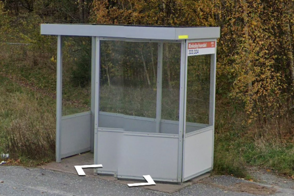 Örebro bus shelter