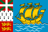flag Saint Pierre and Miquelon