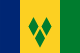 flag Saint Vincent and the Grenadines