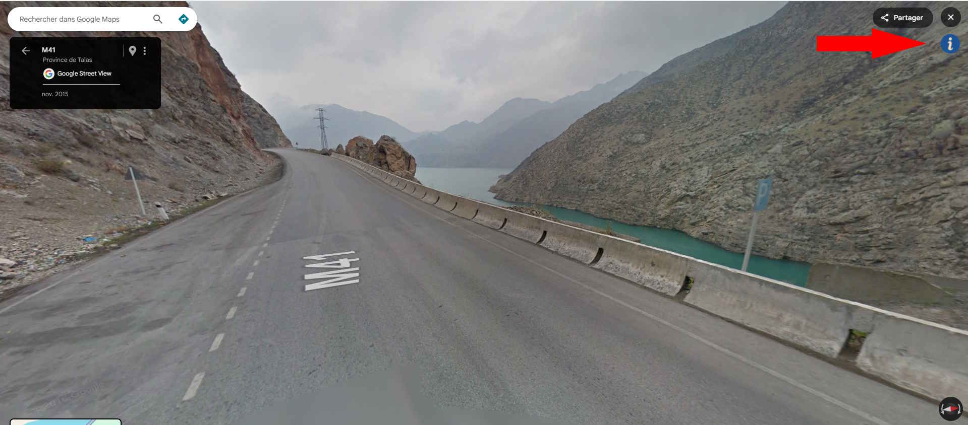 info map google streetview